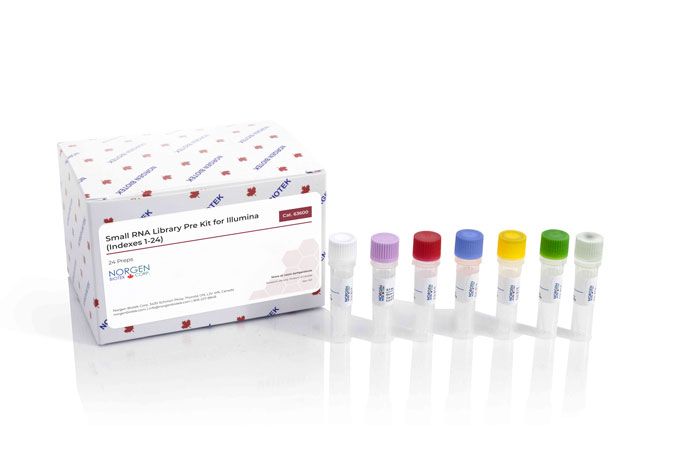 Small RNA Library Prep Kit for Illumina all indexes 1-24 with tubes